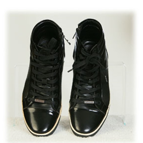 Kenneth Cole Leather High Top Shoes Sneaker 9M NWT - Picture 7 of 7